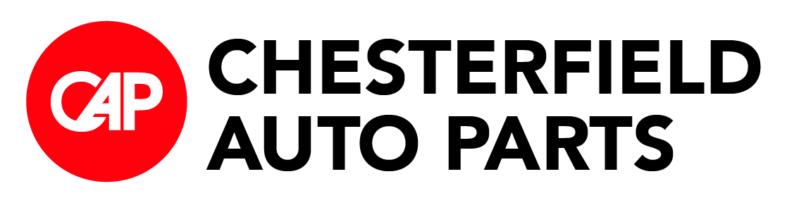 Chesterfield Auto Parts vertically stacked logo.