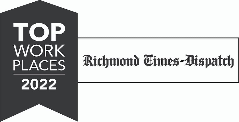 Richmond Times Dispatch 2022 Top Place to Work