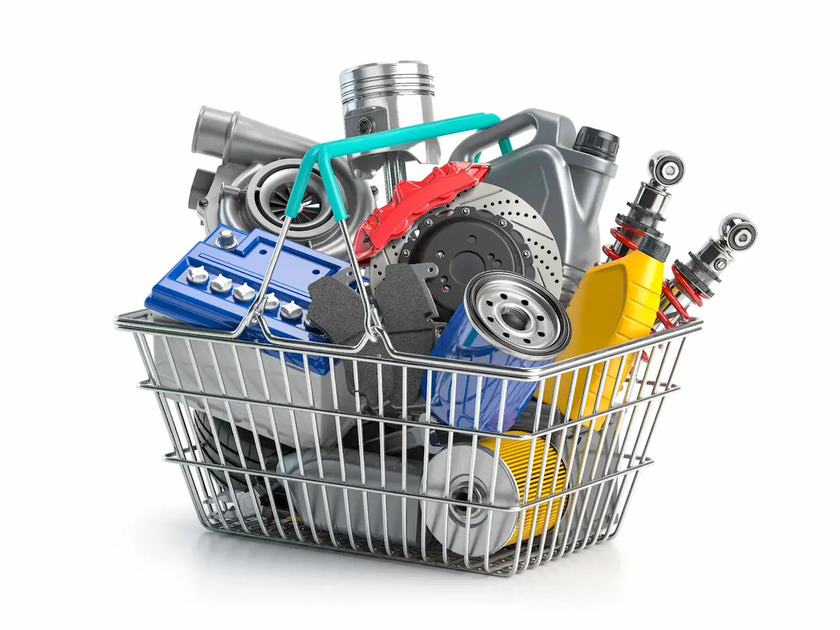 The featured image for a Chesterfield Auto Parts blog titled What are Aftermarket Auto Parts?