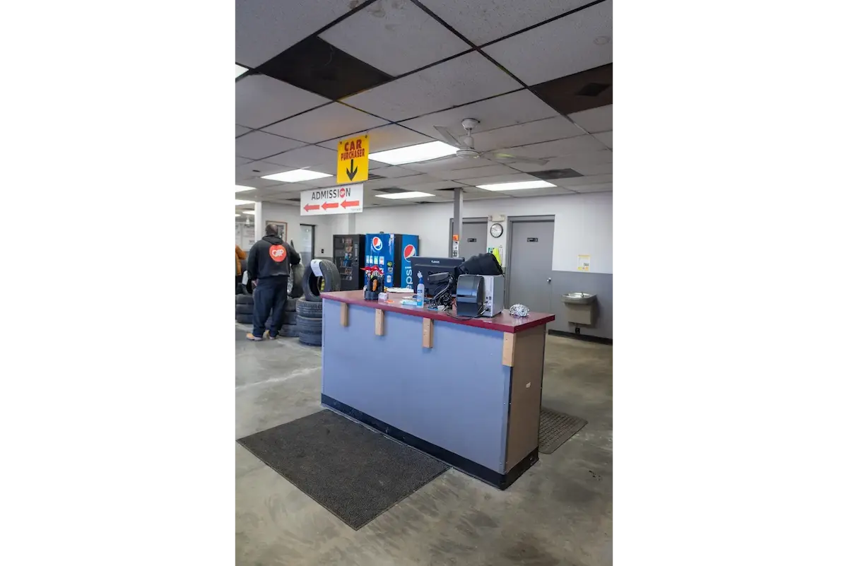 Cashiers desk