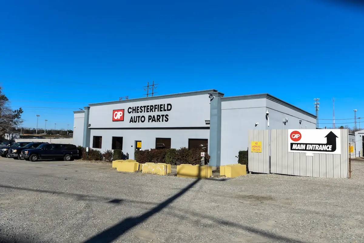 Front Chesterfield Auto Parts Southside Location