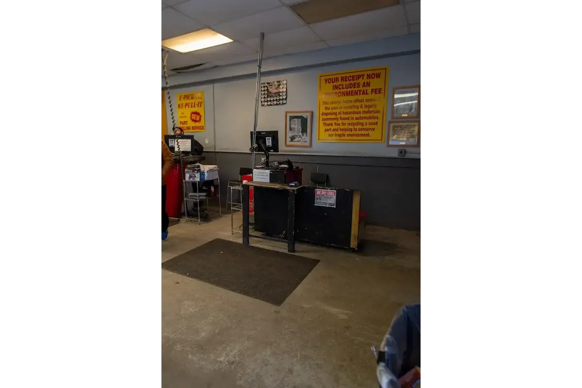 Inside of shop